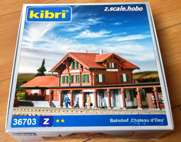for sale online Kibri 36703 Z Scale Railway Station Chateau D'oex 
