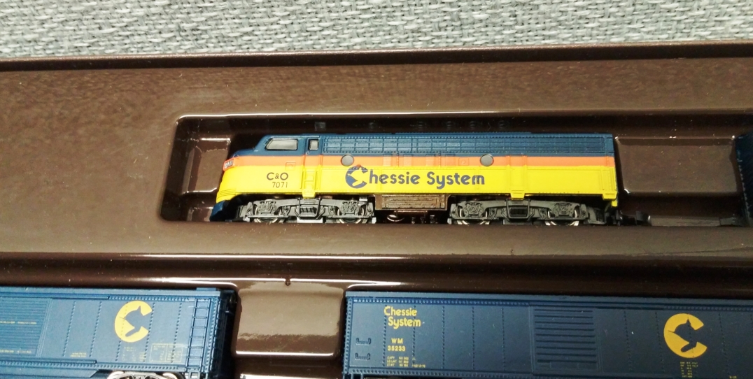 Märklin Z - 8106 - Train set - F7 diesel locomotive in