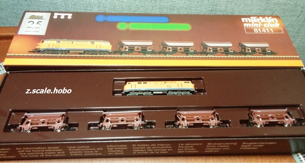 MARKLIN 81411 Train Set: z.scale.hobo