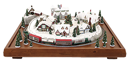 Micro-Seasons North Pole Village Finished Train Set: z.scale.hobo