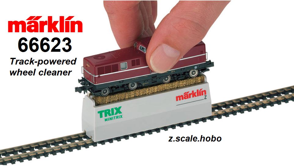 Minitrix Märklin Mini-Club 66623 Scale N Z Locomotive Limpiarueda Wheel Cleaner 