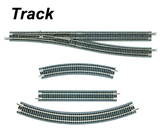 MICRO-TRAINS MTL 990 40 904 Curved Track Pack R195mm x 45* 12 Pieces Z Scale 